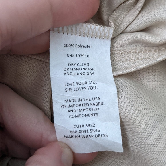 Show Me Your MuMu Mariah Wrap Dress - Picture 3 of 4